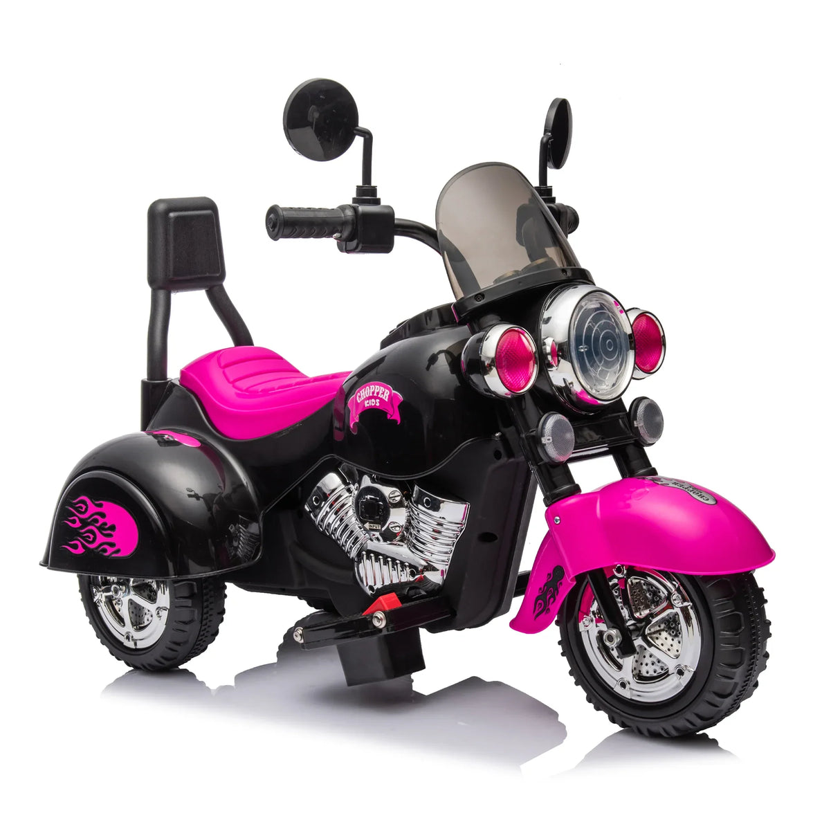 Kids 6V Battery Powered 3-Wheel Ride On Motorcycle Toy - Omega Lifestyles