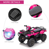12V Battery-Operated Kids Electric ATV Four Wheeler - Omega Lifestyles