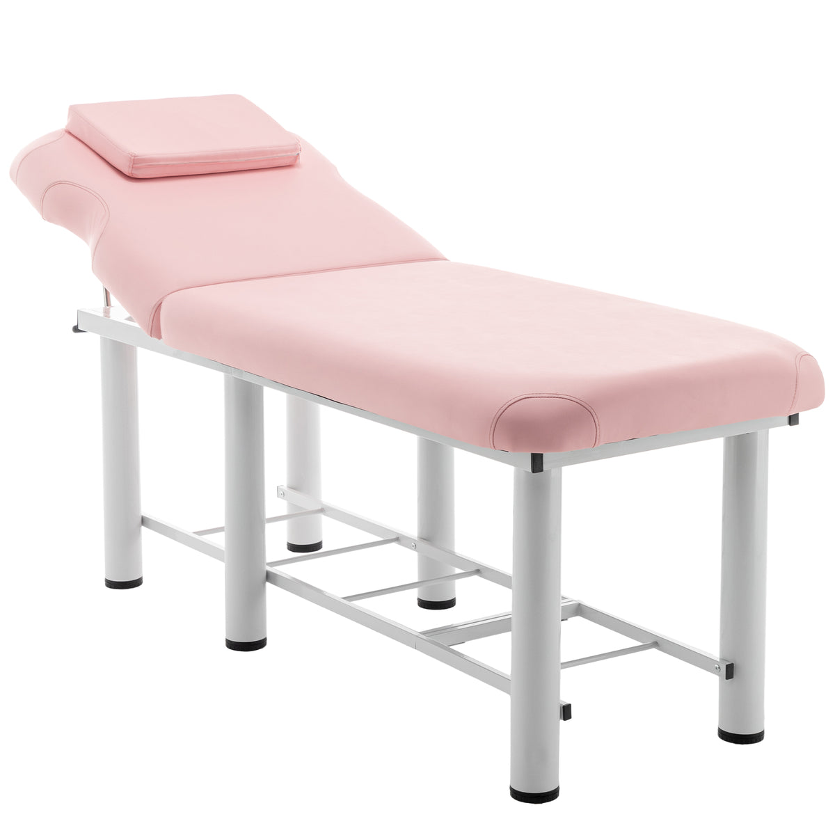 Adjustable Backrest Plush Salon Bed with Memory Foam Cushion