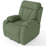 Power Lift Recliner Medium-Soft Snowflake Velvet Chair - Omega Lifestyles