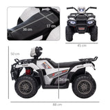12V Battery Powered Kids Electric Ride On ATV - Omega Lifestyles
