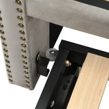 Twin Upholstered Velvet Daybed With Pop-Up Trundle - Omega Lifestyles