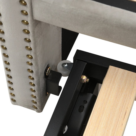 Twin Upholstered Velvet Daybed With Pop-Up Trundle - Omega Lifestyles