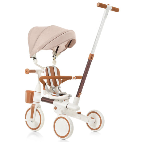7-in-1 Multifunctional Adjustable Push Toddler Tricycle - Omega Lifestyles