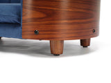 Solid Wood Elevated Orthopedic Dog Bed With Foam Cushion - Sleep Galleria