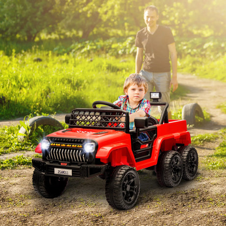 12V 4x4 Kids Electric Ride-On Truck With Remote Control - Omega Lifestyles