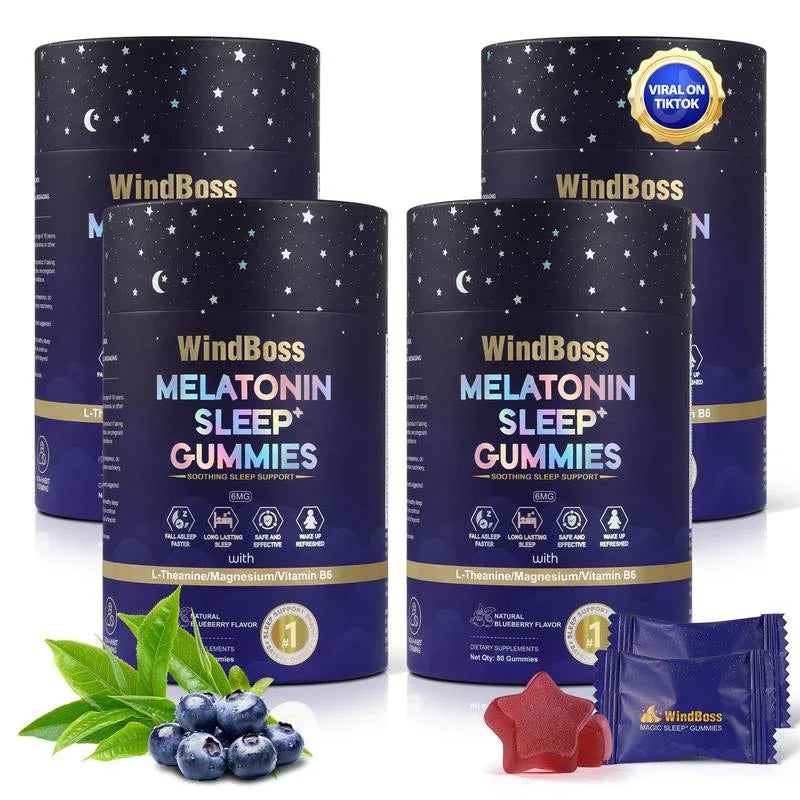 Melatonin Sleep Aid Gummies Natural Relaxation Supplement - Omega Lifestyles