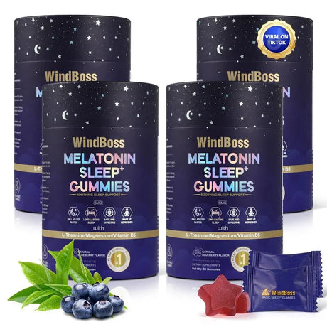 Melatonin Sleep Aid Gummies Natural Relaxation Supplement - Omega Lifestyles