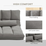 Convertible Folding Floor Sofa Bed With 2 Pillows - Omega Lifestyles