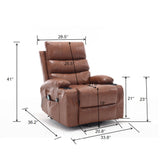Electric Power Lift Recliner Chair With Vibration Massage - Omega Lifestyles
