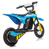 Kids Off-Road Electric Ride-On Motorcycle With Suspension - Omega Lifestyles