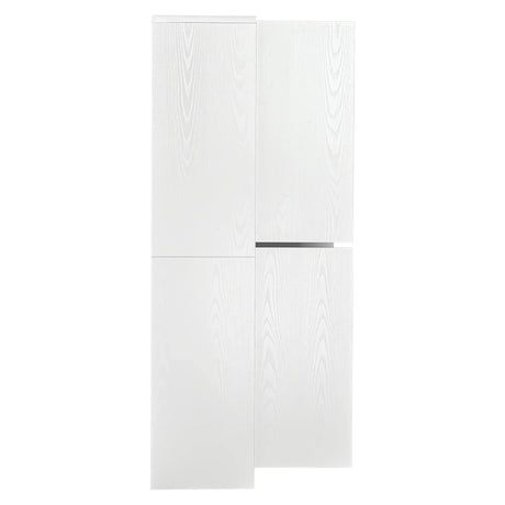 Modern Curved Design Kitchen Pantry Cabinet With Drawer - Omega Lifestyles