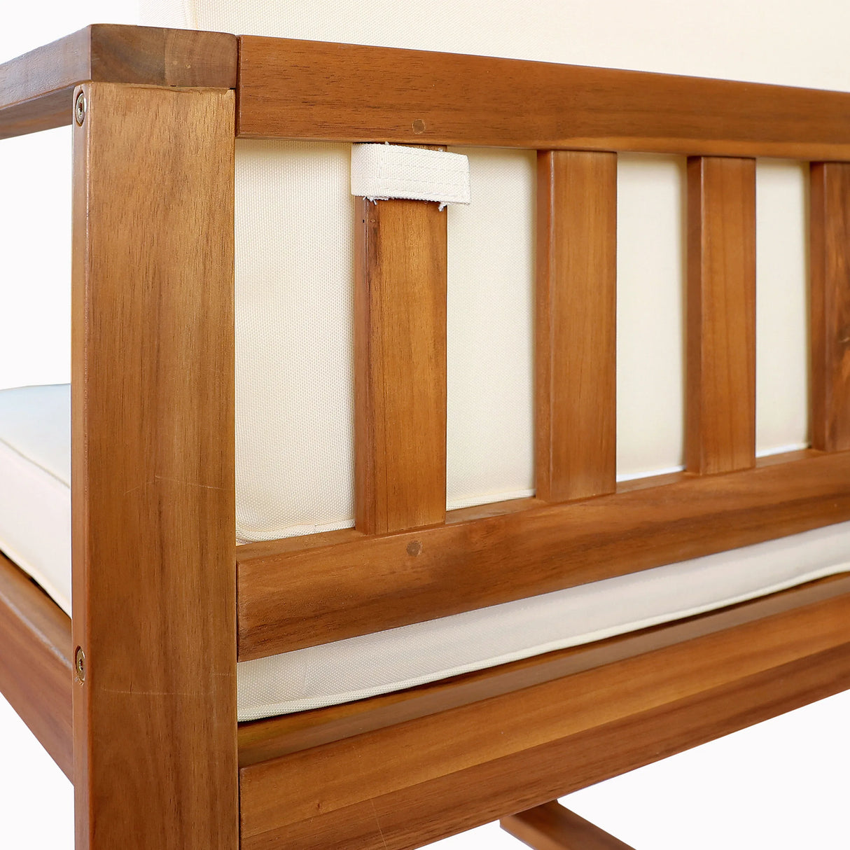 Acacia Wood Patio Dining Table And Chairs Set Of 5 - Omega Lifestyles