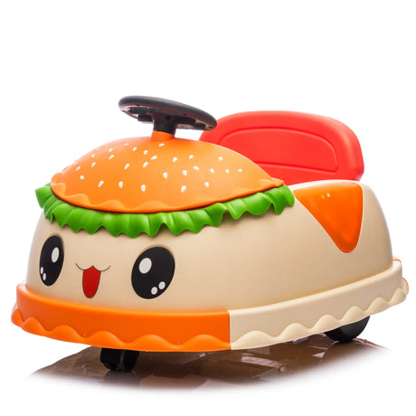 12V Kids Electric Ride-On Hamburger Car With Bluetooth - Omega Lifestyles