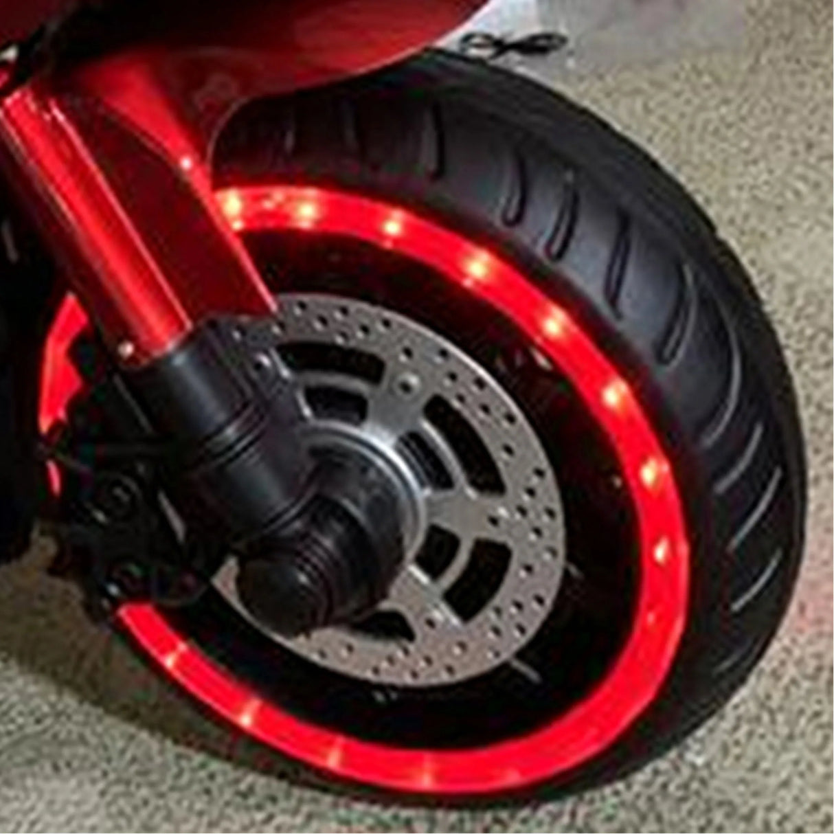 12V Kids Electric Motorcycle With Training Wheels and Lights - Omega Lifestyles