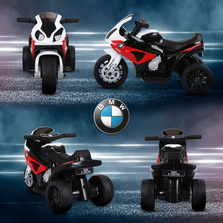Licensed BMW 6V Toddler 3-Wheel Electric Motorcycle - Omega Lifestyles