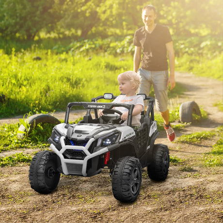 24V Dual Motor 2-Seater Kids Electric Ride-On Car - Omega Lifestyles