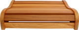 Ergonomic S-Shaped Solid Wood Sauna Backrest - Omega Lifestyles
