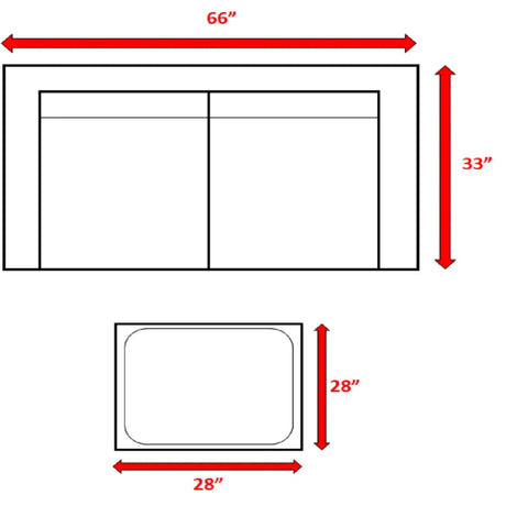 Modern Gray Wicker Outdoor Loveseat Seating Set With Cushions - Omega Lifestyles