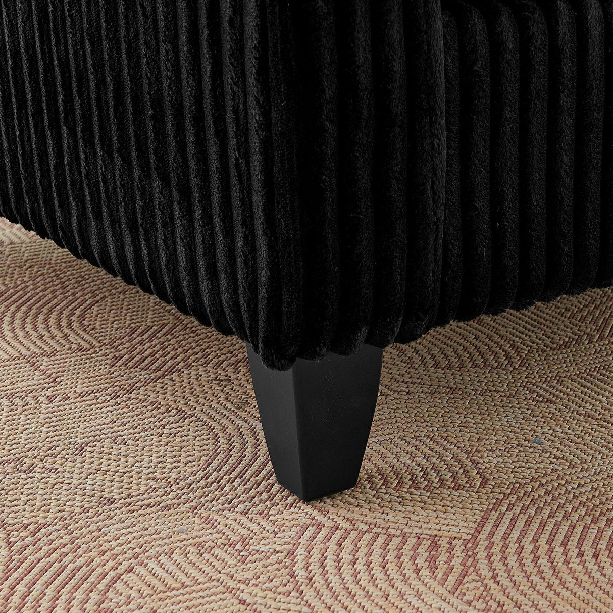 Corduroy Foam Lazyman Sofa Chair With Armrests - Omega Lifestyles