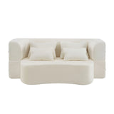 Queen Plush High-Density Foam Folding Futon Sofa Mattress - Omega Lifestyles
