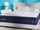 Full Firm 14-Inch Plush Hybrid Memory Foam Mattress - Omega Lifestyles