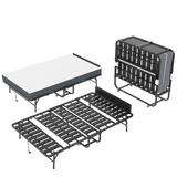 Twin Medium 5-Inch Memory Foam Folding Bed Frame - Omega Lifestyles