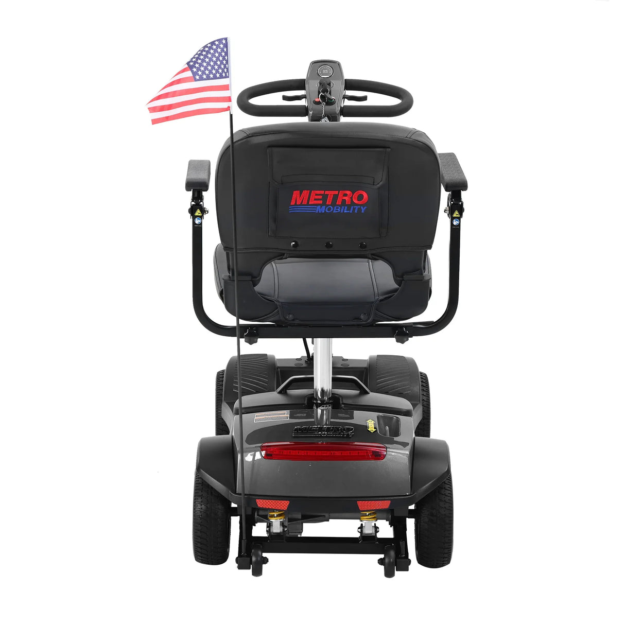 Compact Outdoor Mobility Scooter With LED Lights And Suspension - Omega Lifestyles