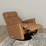Swivel Glider Recliner With Manual Adjustable Headrest Footrest - Omega Lifestyles