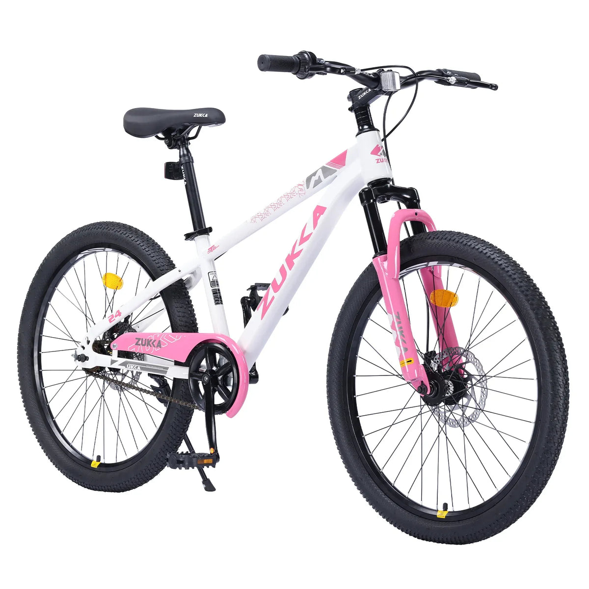 24-Inch Steel Frame Kids Mountain Bike Age 9-12 - Omega Lifestyles