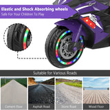 12V Violet Kids Electric Motorcycle With Bluetooth Music - Omega Lifestyles