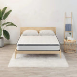 Queen Medium Firm 12-Inch Hybrid Pocket Spring Mattress - Omega Lifestyles