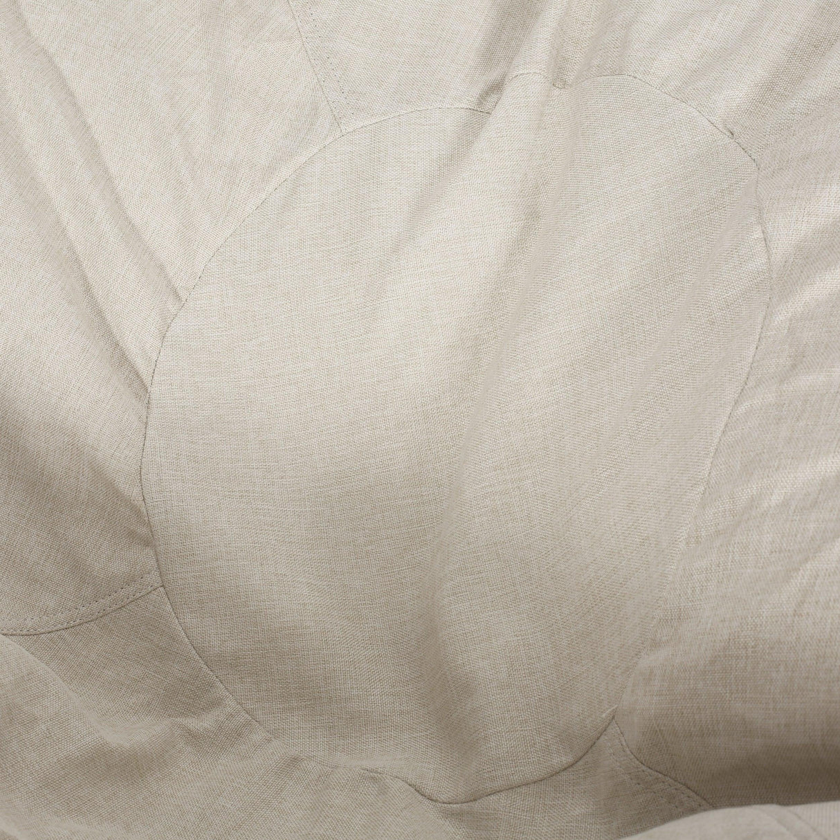 Faux Leather Foam Filled Rounded Maxi Bean Bag Chair - Omega Lifestyles