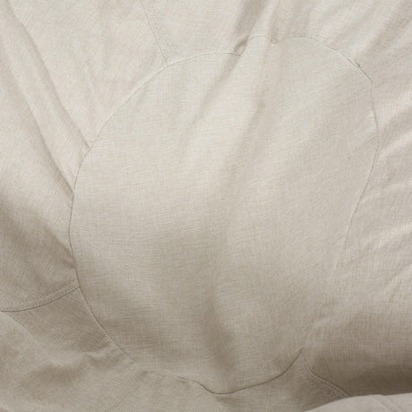 Faux Leather Foam Filled Rounded Maxi Bean Bag Chair - Omega Lifestyles