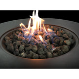 Modern Concrete Propane Outdoor Fire Pit Table 30-Inch - Omega Lifestyles