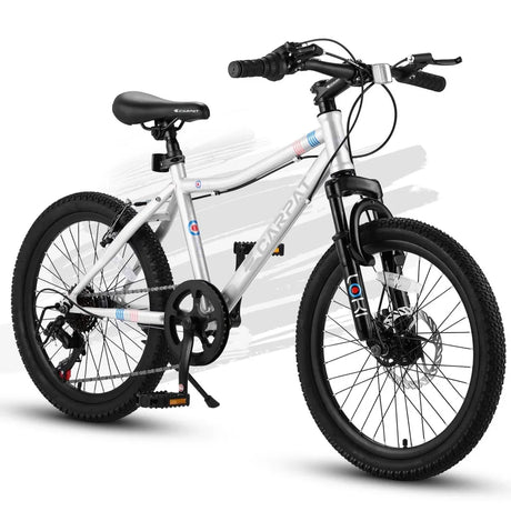 20-Inch Kids Steel Frame Mountain Bike With Suspension - Omega Lifestyles