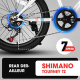 20-Inch Kids Steel Frame Mountain Bike With Suspension - Omega Lifestyles