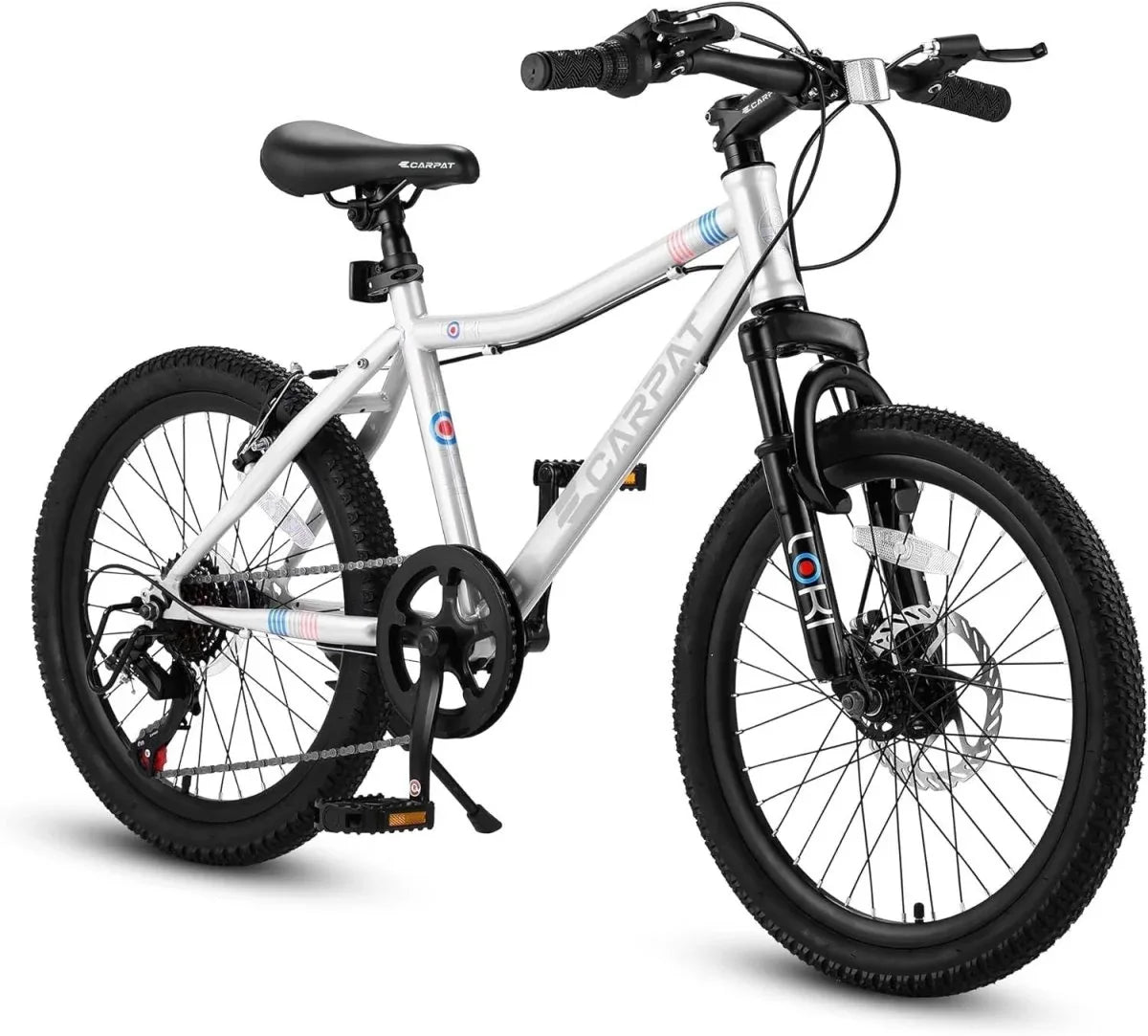 20-Inch Kids Steel Frame Mountain Bike With Suspension - Omega Lifestyles