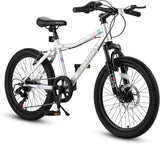 20-Inch Kids Steel Frame Mountain Bike With Suspension - Omega Lifestyles