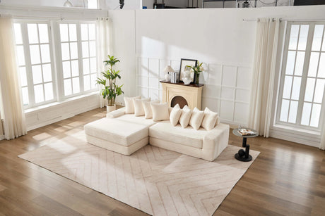 Convertible Corduroy Foldable Floor Sofa Bed - Omega Lifestyles