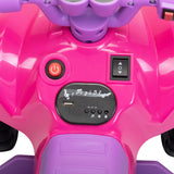 Kids Electric Ride-On ATV With Music LED Lights Spray - Omega Lifestyles