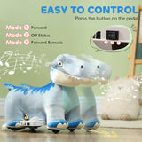 6V Electric Ride-On Tyrannosaurus Toy With Music - Omega Lifestyles