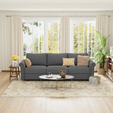 Modular 3-Seater Memory Foam Sectional Sofa - Omega Lifestyles