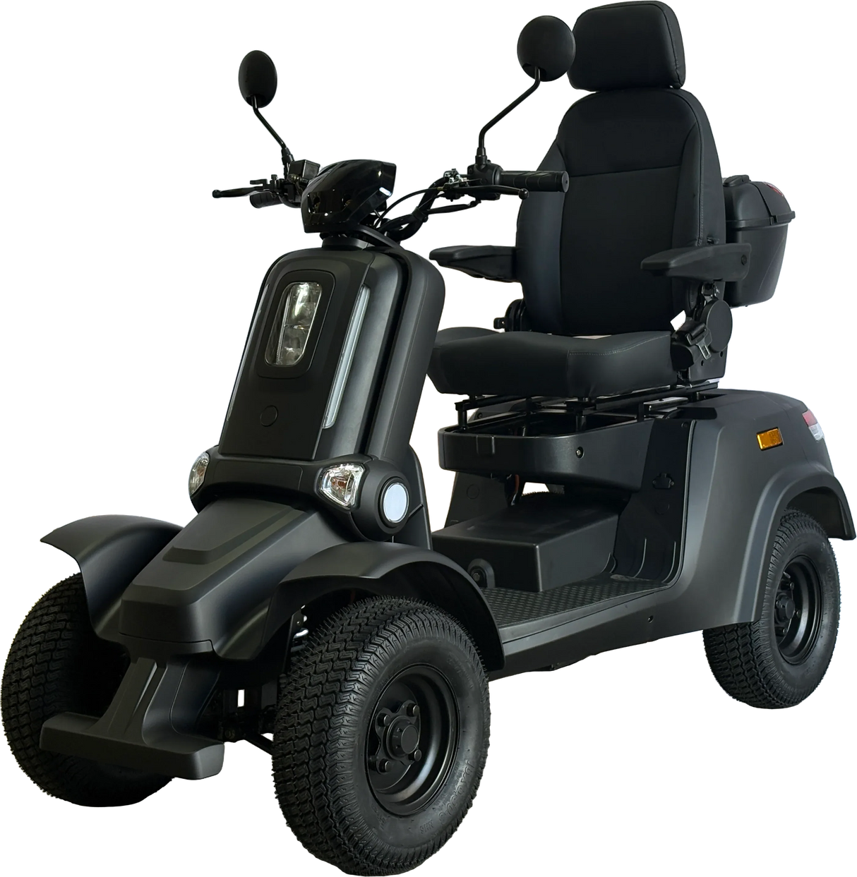 Heavy Duty 4 Wheel Mobility Scooter With Dual Brakes - Omega Lifestyles
