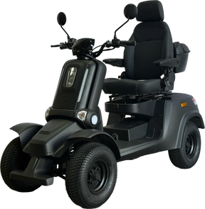 Heavy Duty 4 Wheel Mobility Scooter With Dual Brakes - Omega Lifestyles