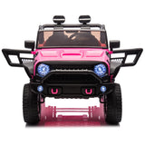 24V Two-Seater Kids Ride On Truck With Bluetooth Remote Control - Omega Lifestyles