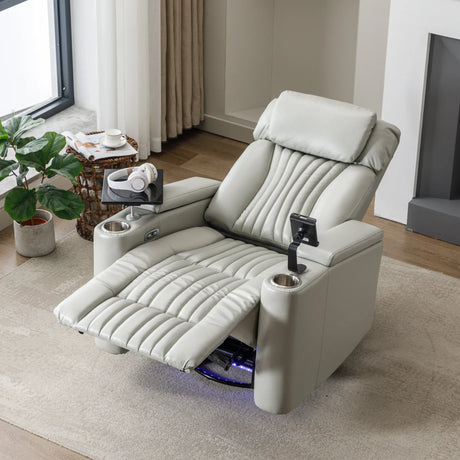 Power Recliner Chair With USB Charging Cup Holders - Omega Lifestyles