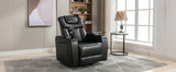 Power Reclining PU Leather Home Theater Recliner Chair - Omega Lifestyles