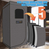 Portable Full-Size Steam Sauna Tent With Remote Control - Omega Lifestyles