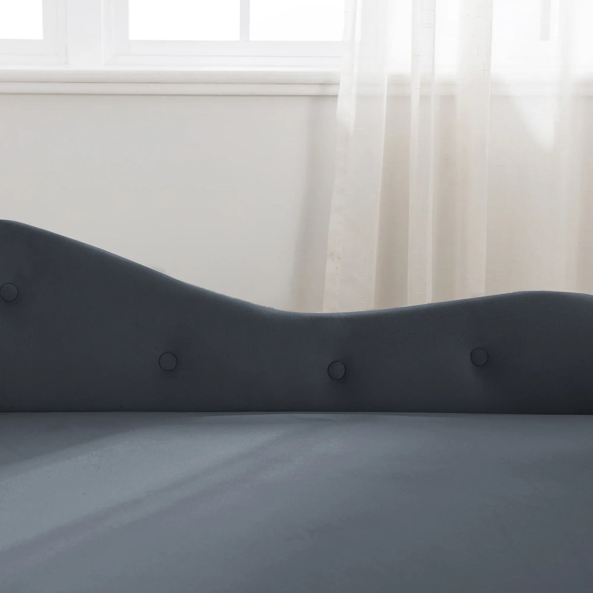 Classic Velvet Storage Chaise Lounge With Pillow - Omega Lifestyles